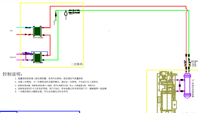 迪奈美-空压机余热回收系统示意图.png 迪奈美-空压机余热回收系统示意图.png